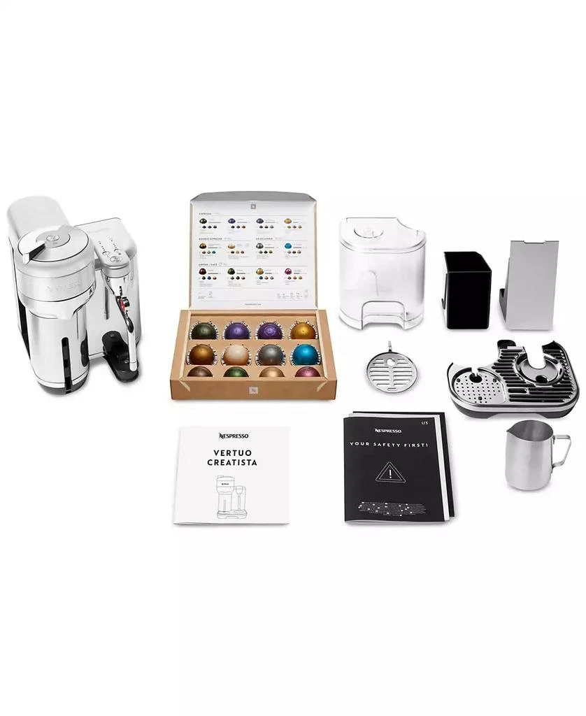 Nespresso Vertuo Creatista by Breville Coffee and Espresso Machine in Stainless Steel 10