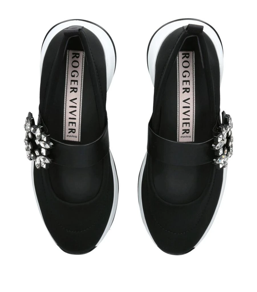 Roger Vivier Viv' Run Strass Buckle Sneakers 4