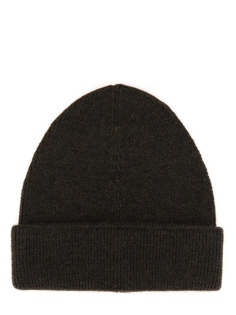 Our Legacy Our Legacy Folded Brim Ribbed-Knit Beanie 1
