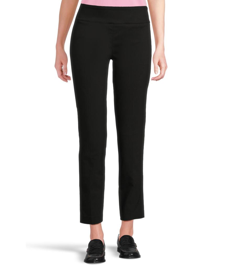 Elliott Lauren Control Stretch Pull-On Ankle Pants with Back Slit detail