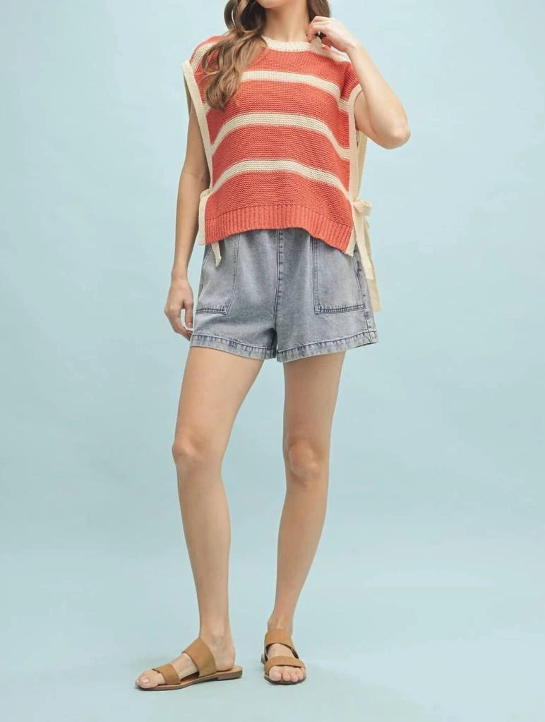 WISHLIST Wishlist - Sweater Vest with Side Ties 2