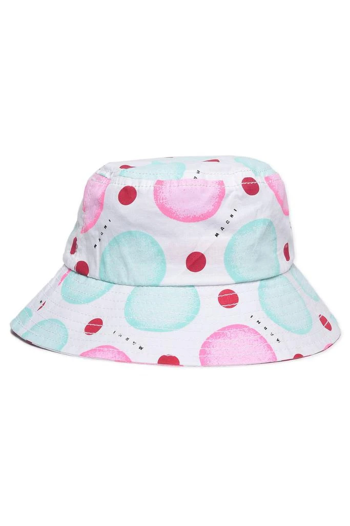 Marni Marni Kids Logo Printed Bucket Hat 1