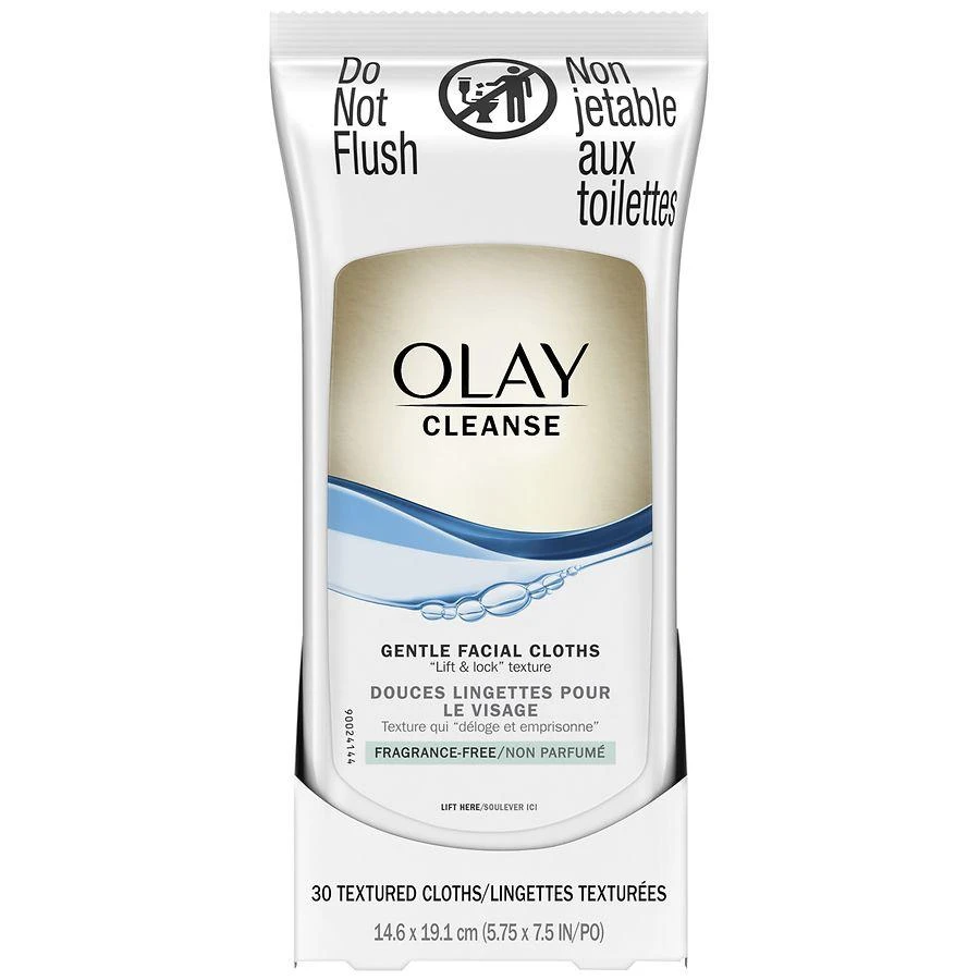 Olay Gentle Facial Cloths Fragrance Free 3