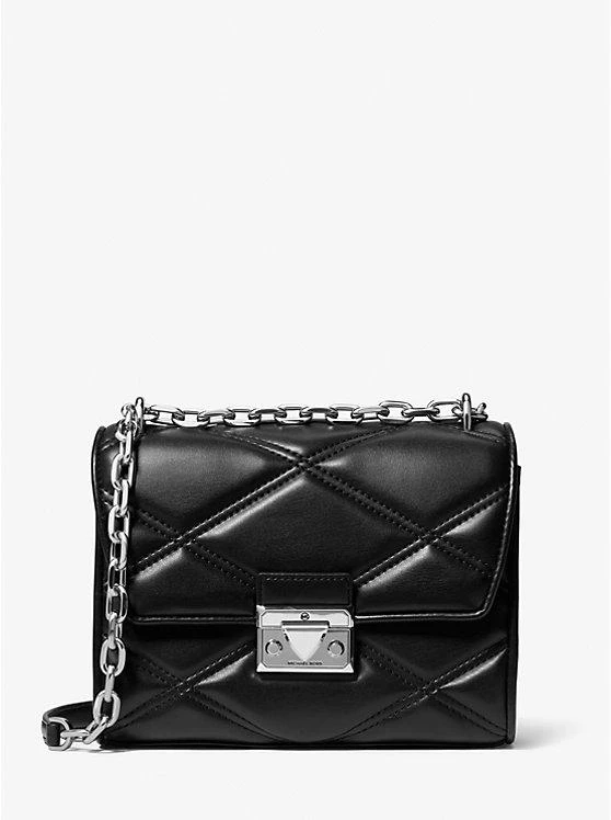 Michael Kors Serena Small Quilted Crossbody Bag 1