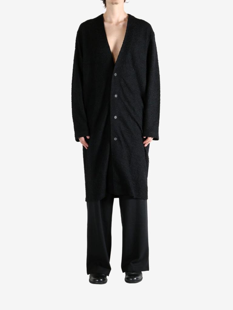 Yohji Yamamoto V-Neck Long Cardigan – On Sale Now with Up to 46
