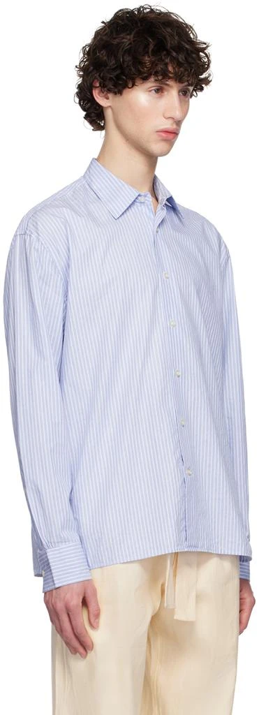 Officine Générale Blue & White Gad Shirt 2