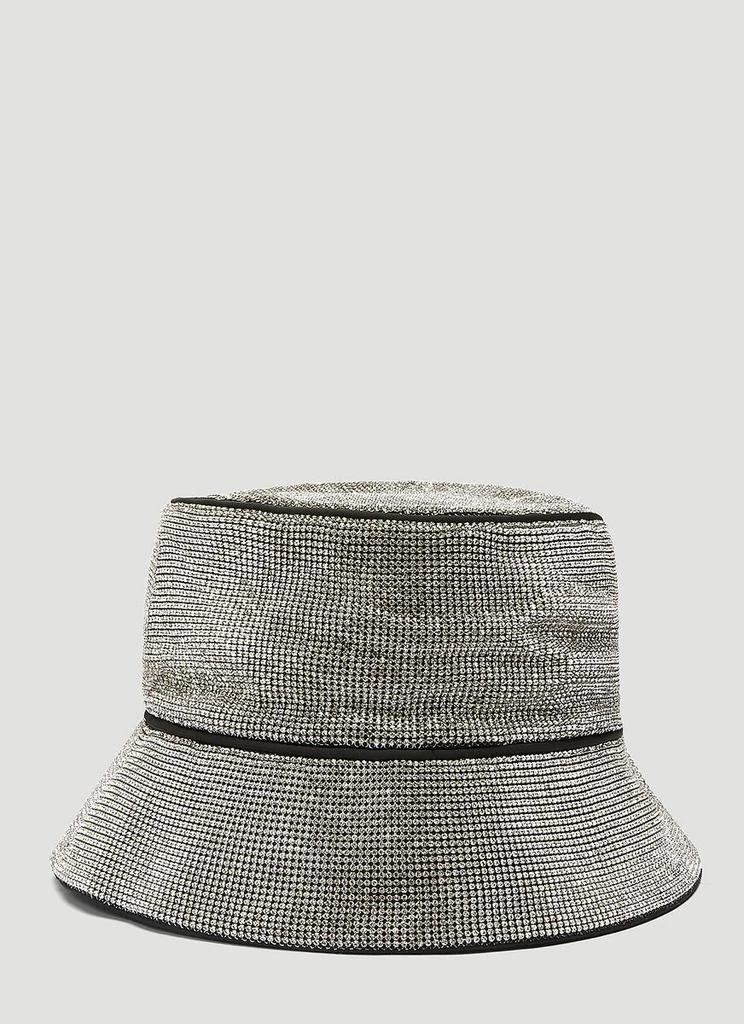 Kara Kara Crystal Mesh Bucket Hat 1