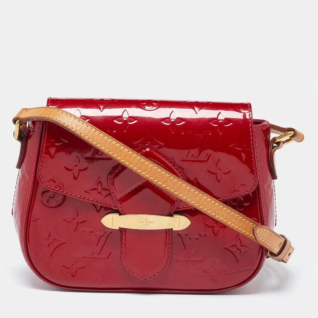 Louis Vuitton Louis Vuitton Pomme D’amour Monogram Vernis Bellflower GM Bag 1