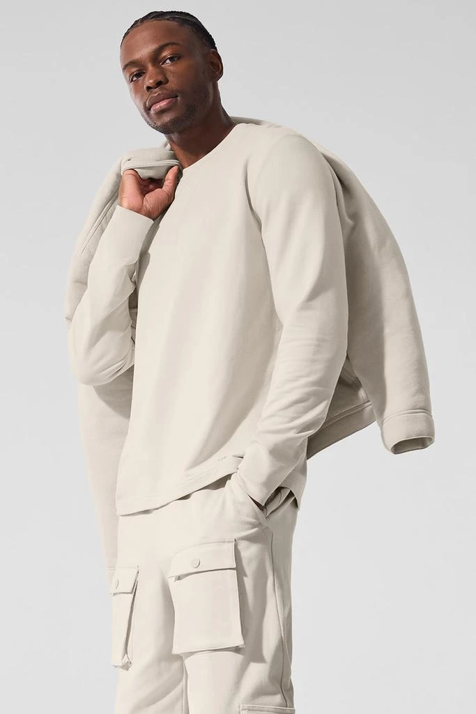 Alo Double Take Long Sleeve Crew - Bone 4