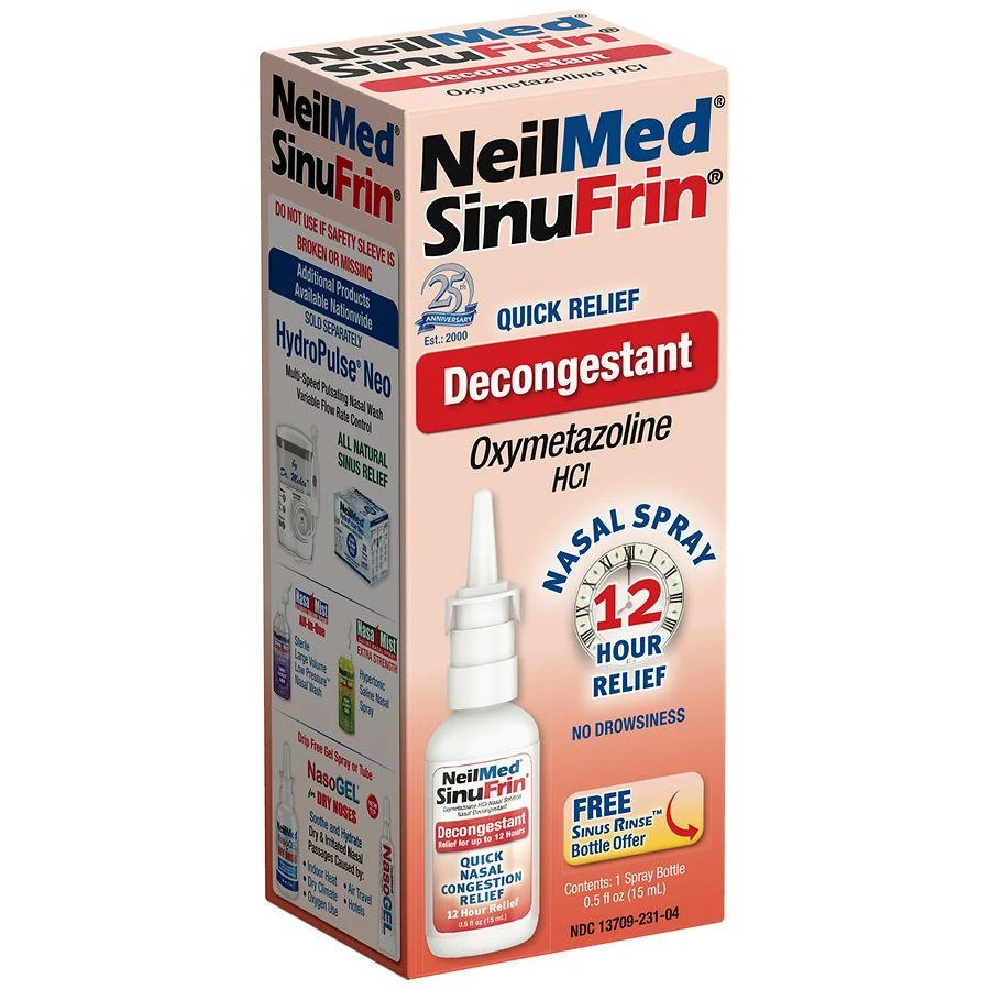 NeilMed SinuFrin Decongestant - Nasal Spray 3
