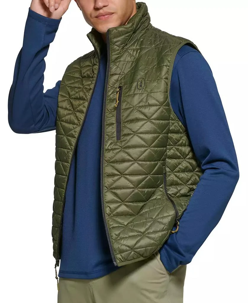BASS OUTDOOR Men's Delta Diamond Quilted Packable Puffer Vest 4