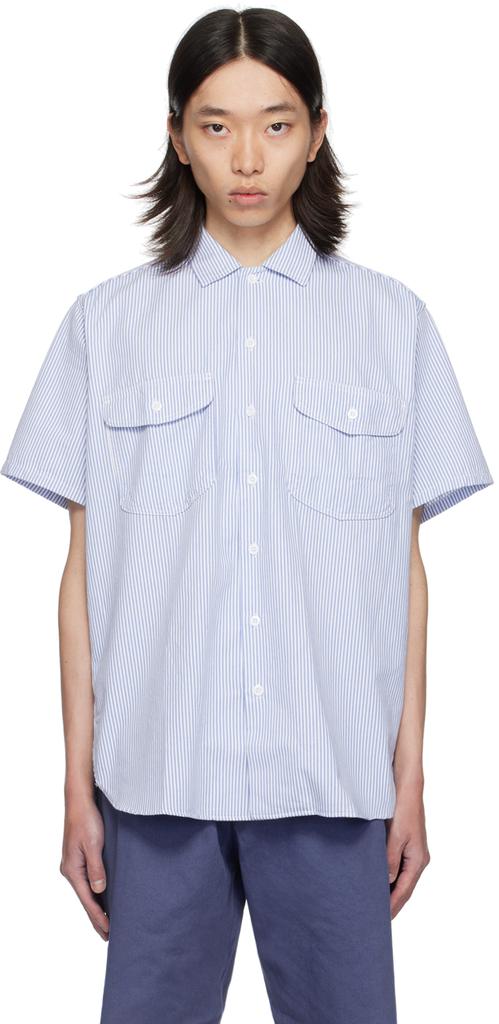 BEAMS PLUS Blue Work Shirt