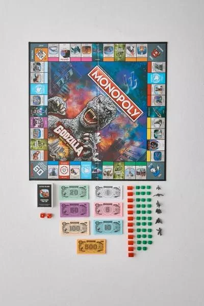 Urban Outfitters Monopoly: Godzilla Edition Board Game 2
