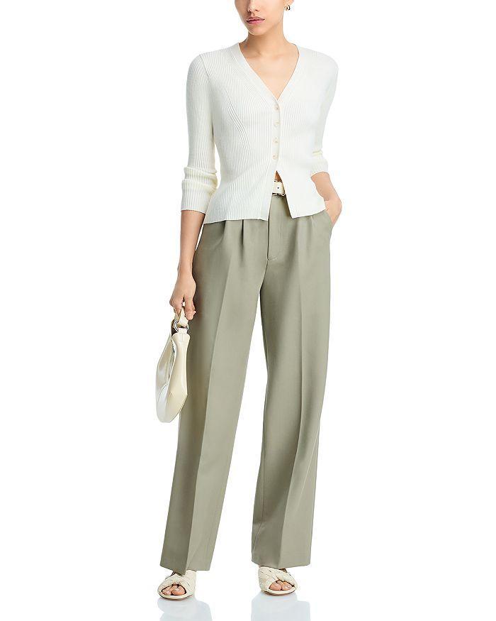 Lucy Paris Ava V Neck Cardigan Sweater