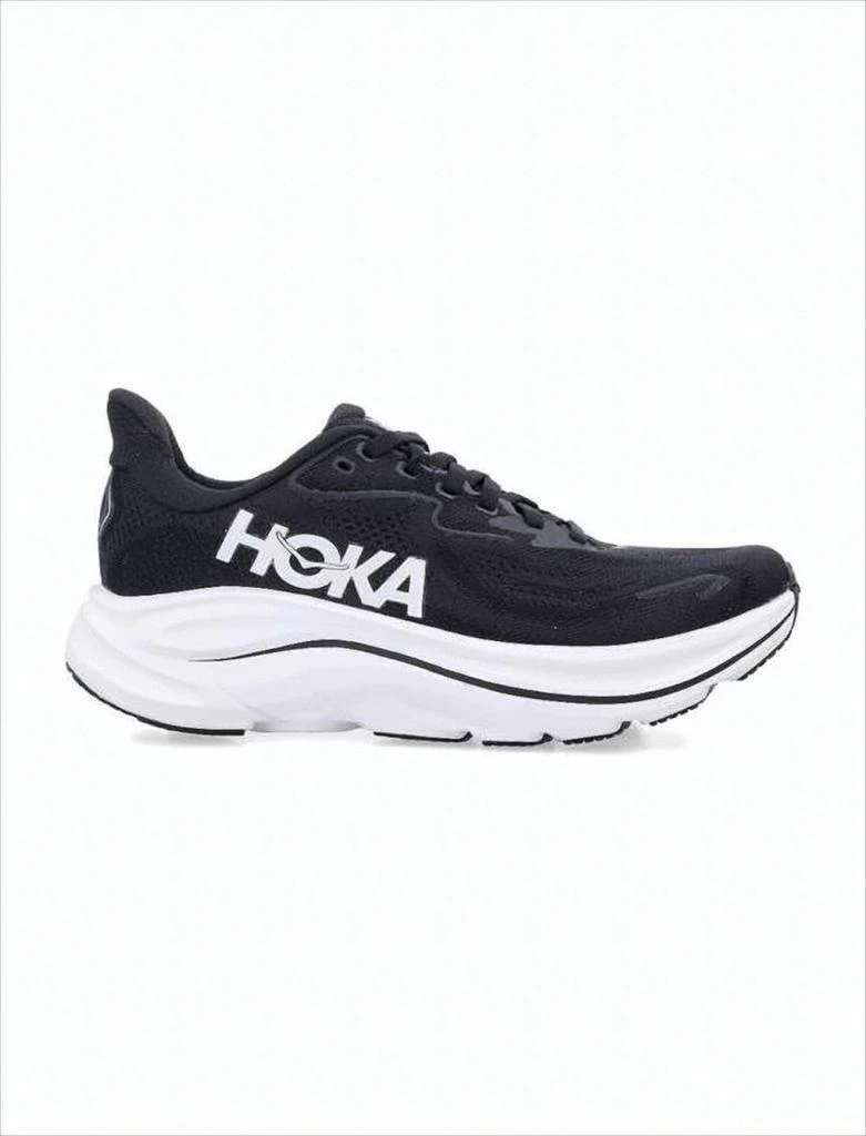 Hoka One One Breathable Mesh Sneakers with Cushioned Rubber Sole