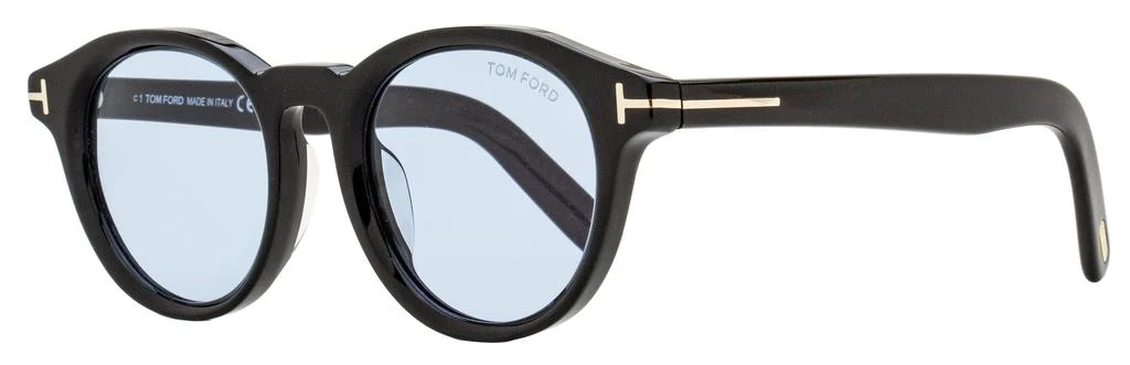 Tom Ford Men's Alt Fit Sunglasses TF1123-D 01A Black 49mm 1