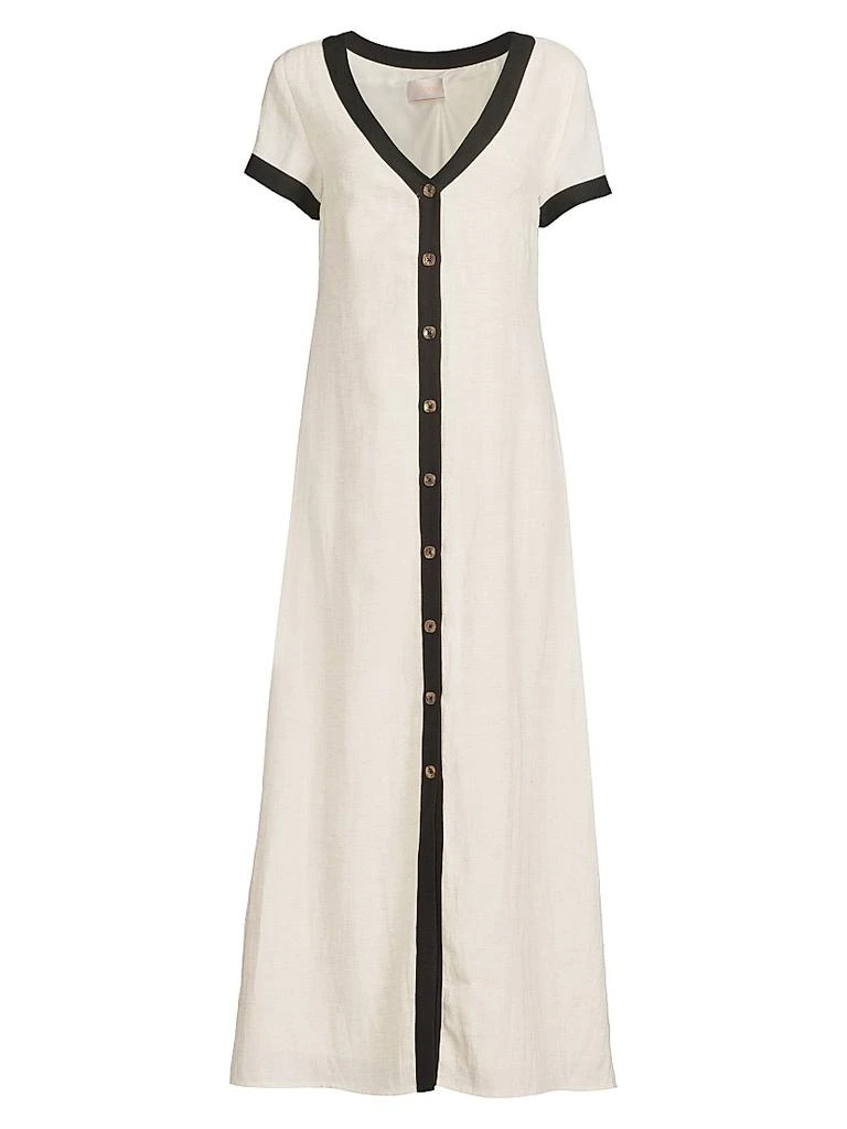 double gauze maxi dress Double Gauze Atma Shirt Dress