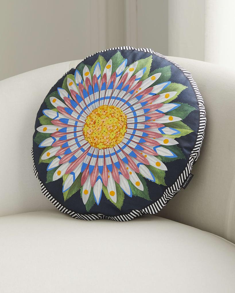 Christian Lacroix Fleur Fardee Fleuve Cushion