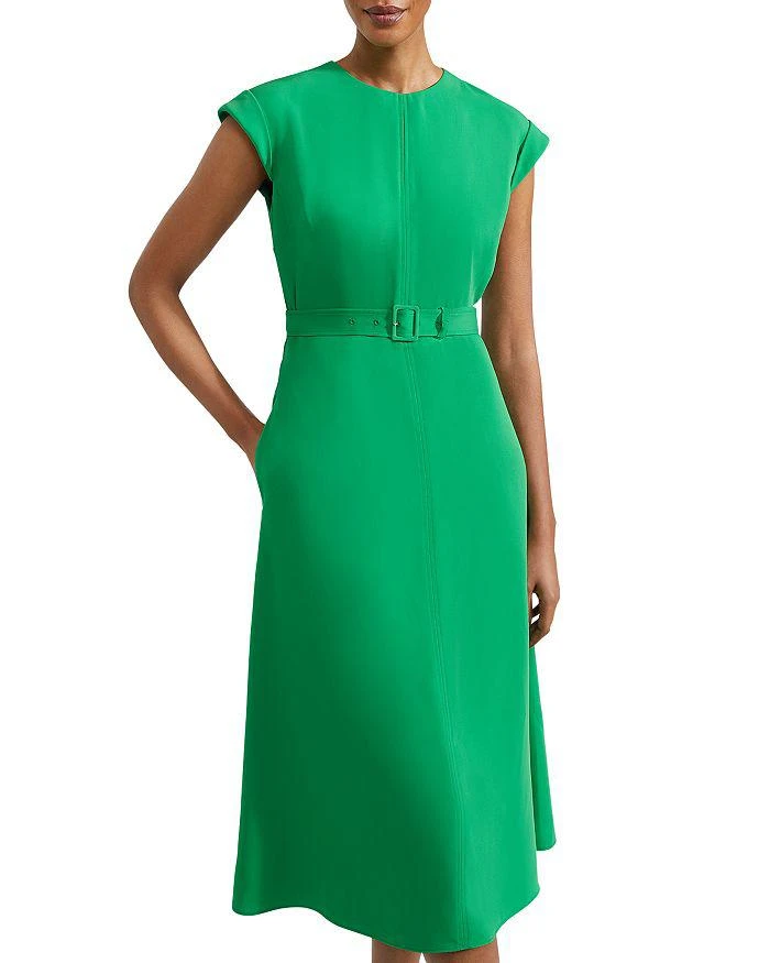 HOBBS LONDON Meera Belted Midi Dress 1