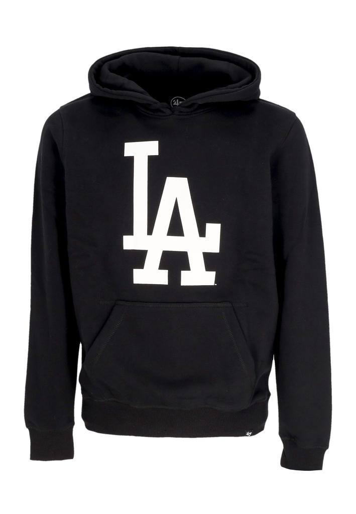 47 Brand Men's hoodie Mlb Backer Burnside Hoodie Losdod Jet Black