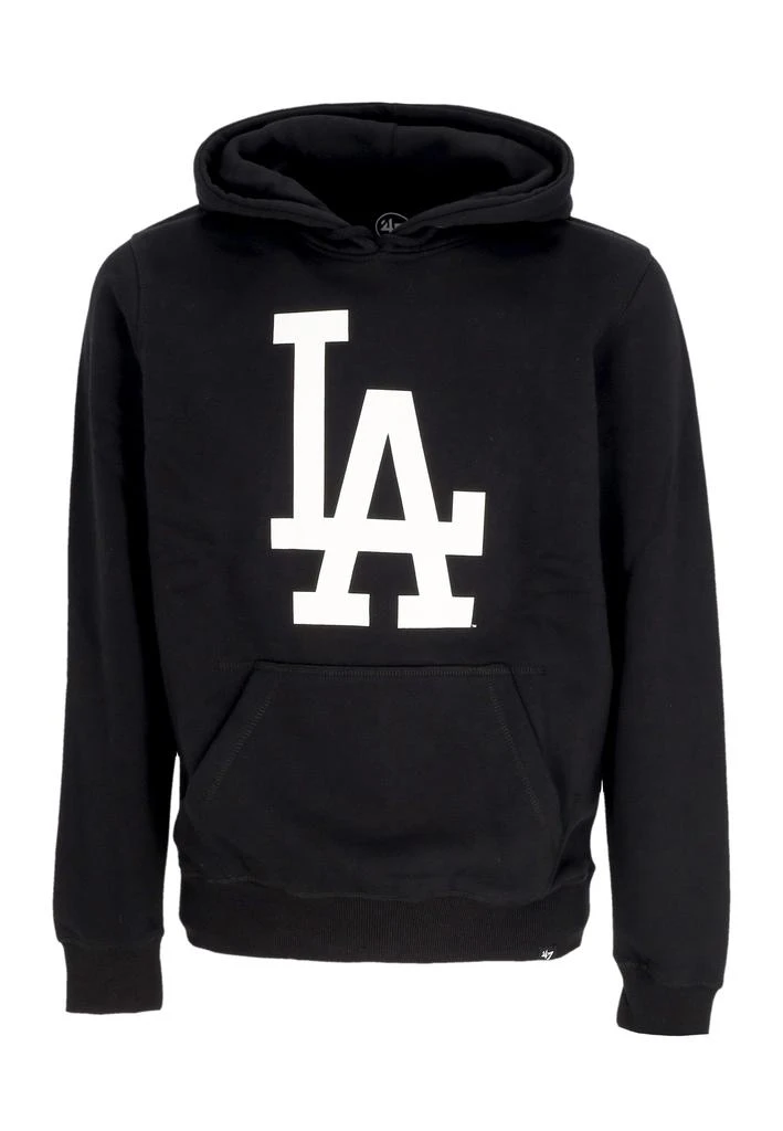 47 Brand Men's hoodie Mlb Backer Burnside Hoodie Losdod Jet Black 1