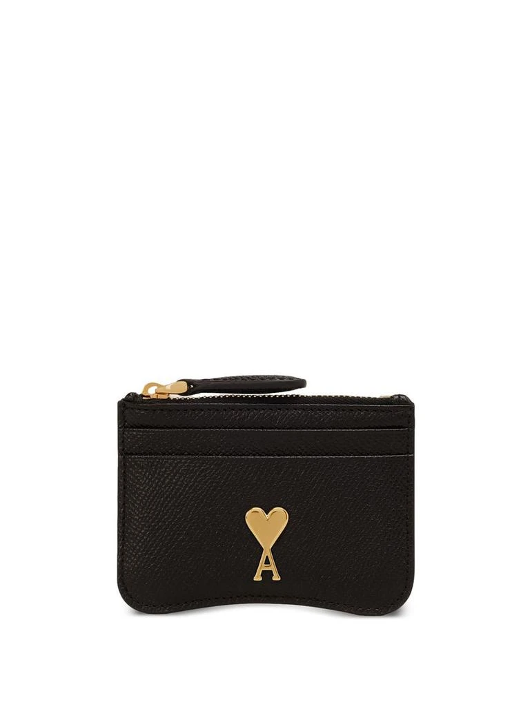 AMI Ami Paris Paris Paris Zipped Card Holder 1