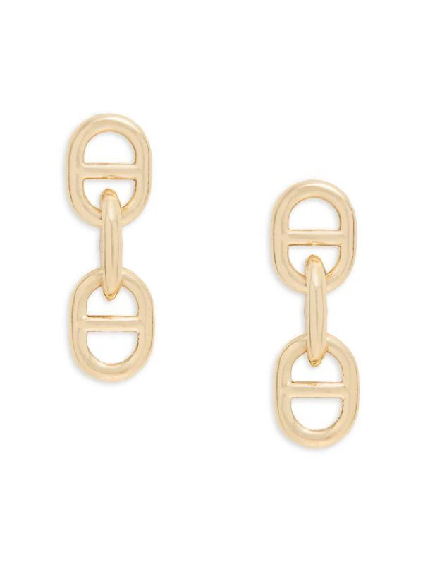 Saks Fifth Avenue 14K Yellow Gold Drop Earrings 1