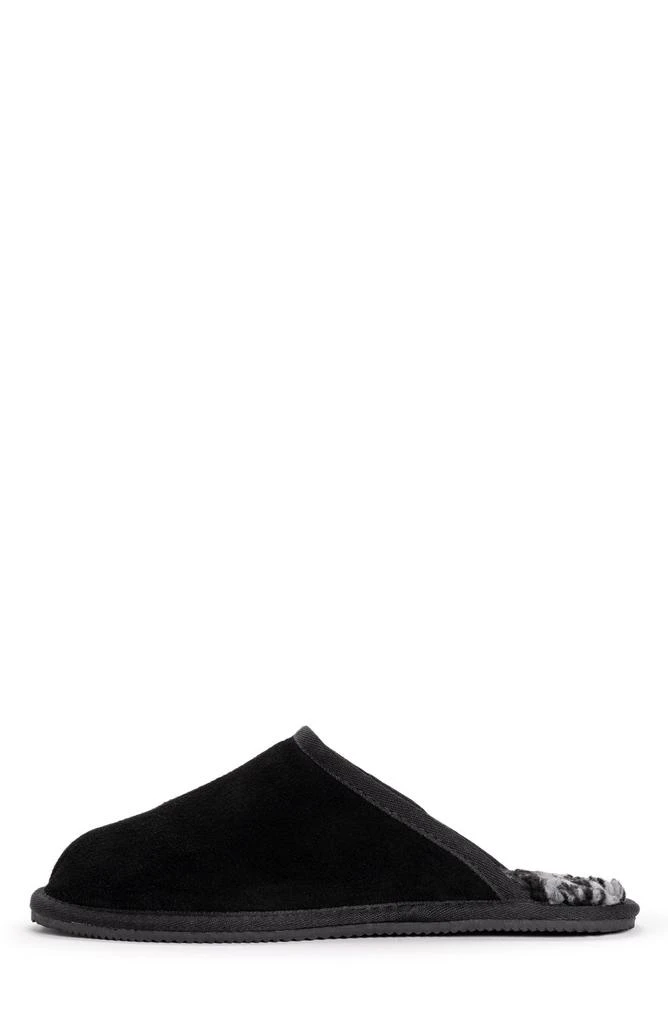 MUK LUKS Dave Faux Shearling Lined Suede Slipper 9