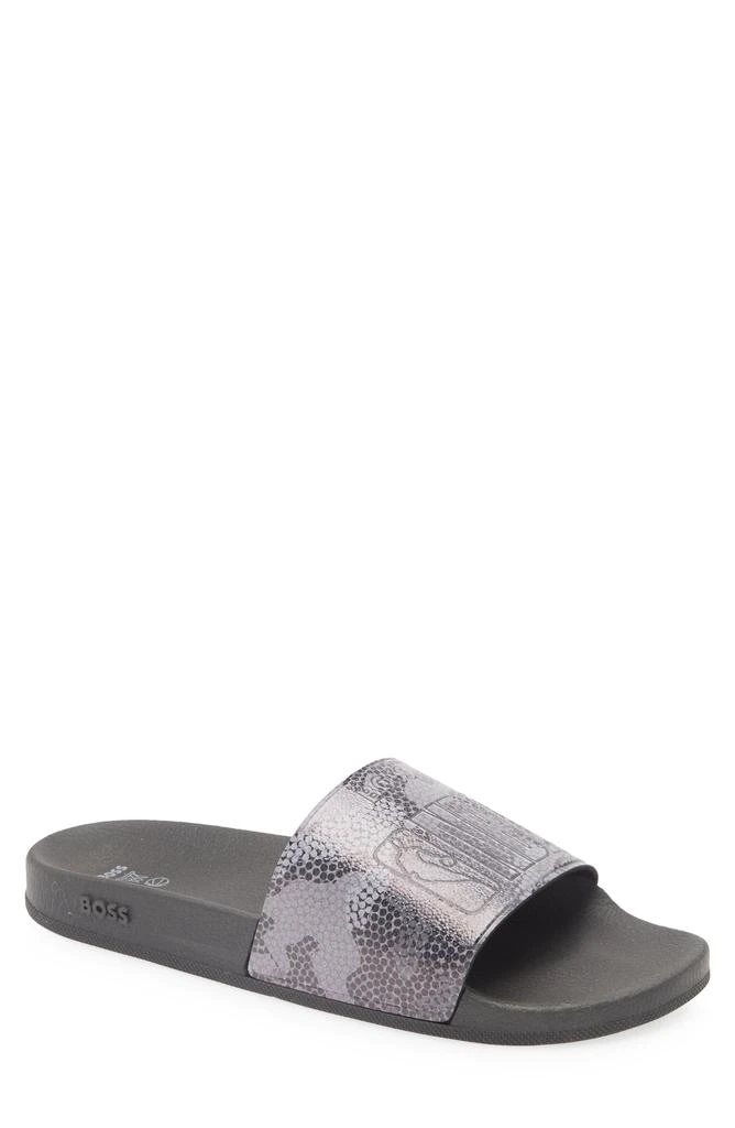BOSS x NBA BAY IT SLIDE SANDALS BOSS x NBA Bay It Slide Sandal (Men) | Nordstromrack main image 4