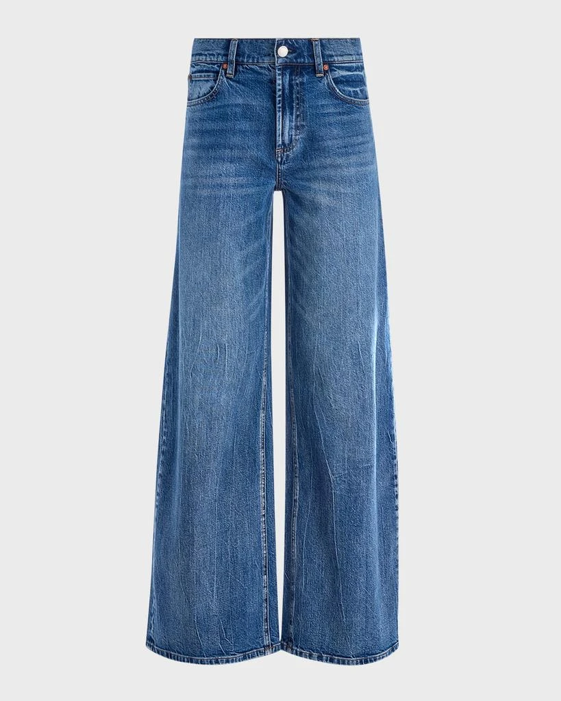 Alice + Olivia Trish Mid-Rise Baggy Jeans 1