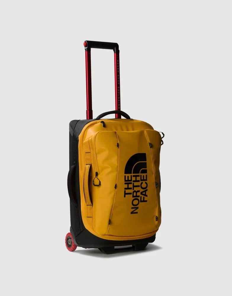 The North Face The North Face Base camp rolling thunder 22  suitcase in yellow and black 1