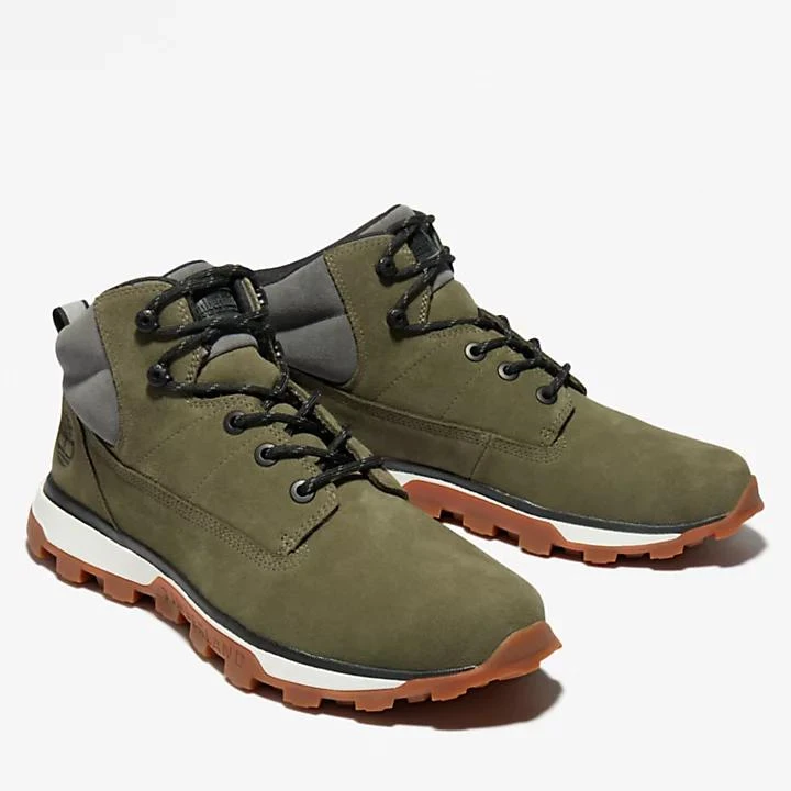Timberland Treeline Chukka for Men in Dark Green 4