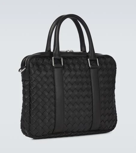 Bottega Veneta Intrecciato leather briefcase 5