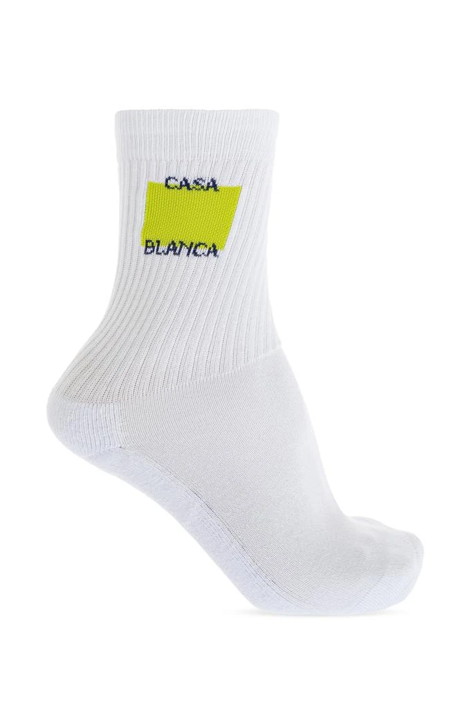 Casablanca Socks with logo