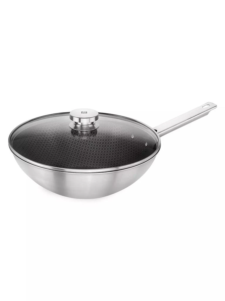 ZWILLING J.A. Henckels Joy Plus 12-Inch Stainless Steel Wok 1