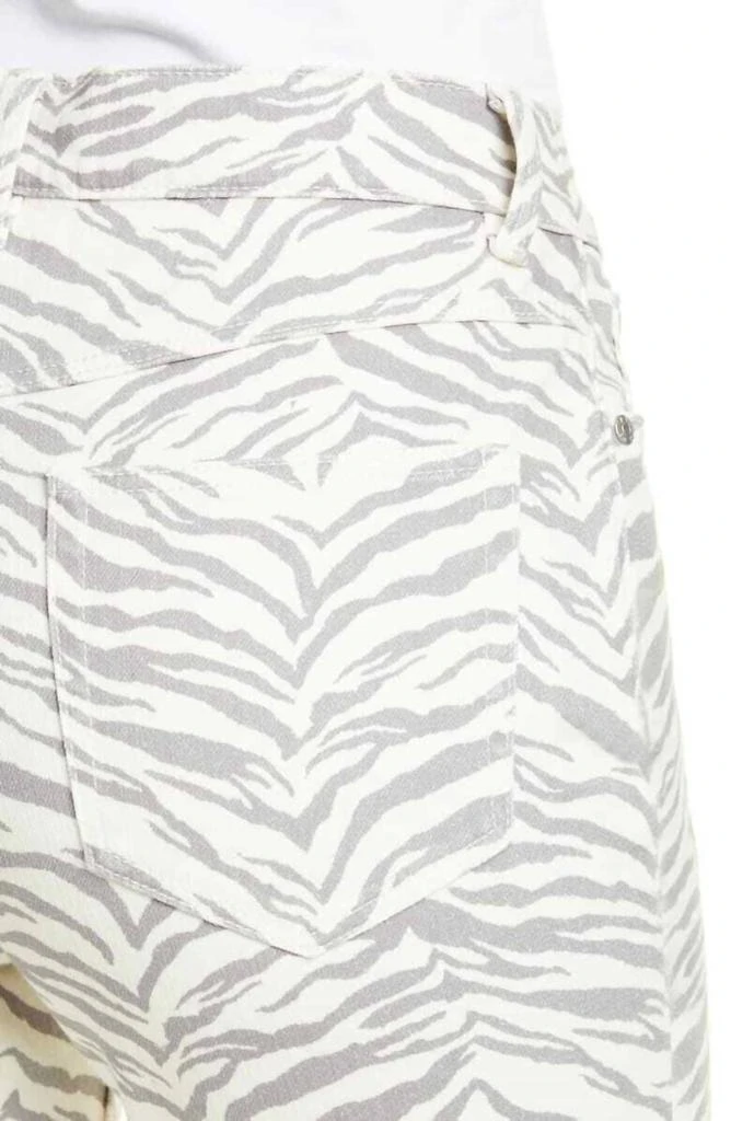 Rebecca Taylor Rebecca Taylor - Ziger Ines High Waist Zebra Jeans 5