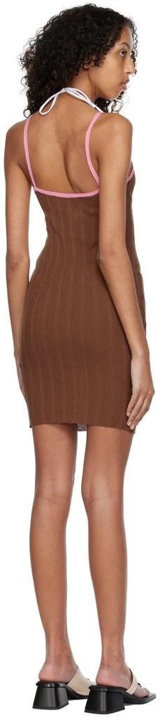 Gimaguas Brown Illetes Minidress 3