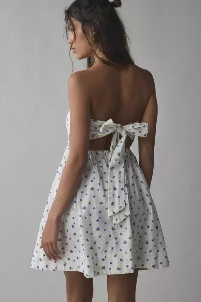 BDG BDG Juliana Smocked Strapless Mini Dress 2