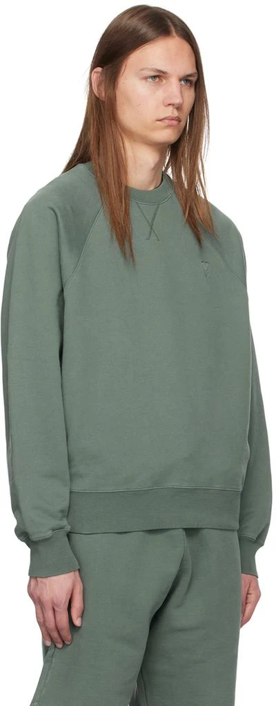 AMI Green Ami de Coeur Sweatshirt 2