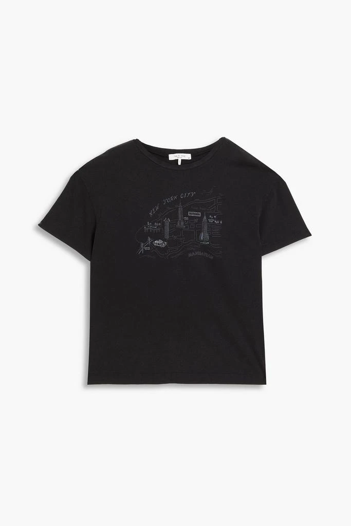 Rag & Bone Mica printed cotton-jersey T-shirt 1