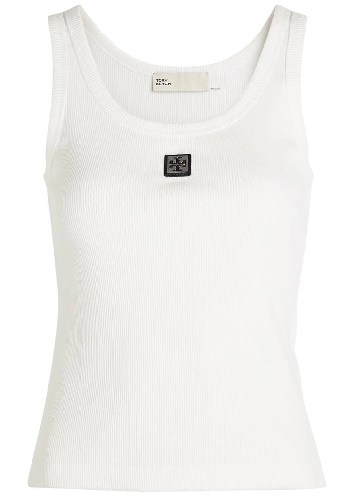 Tory Burch Logo cotton tank 1