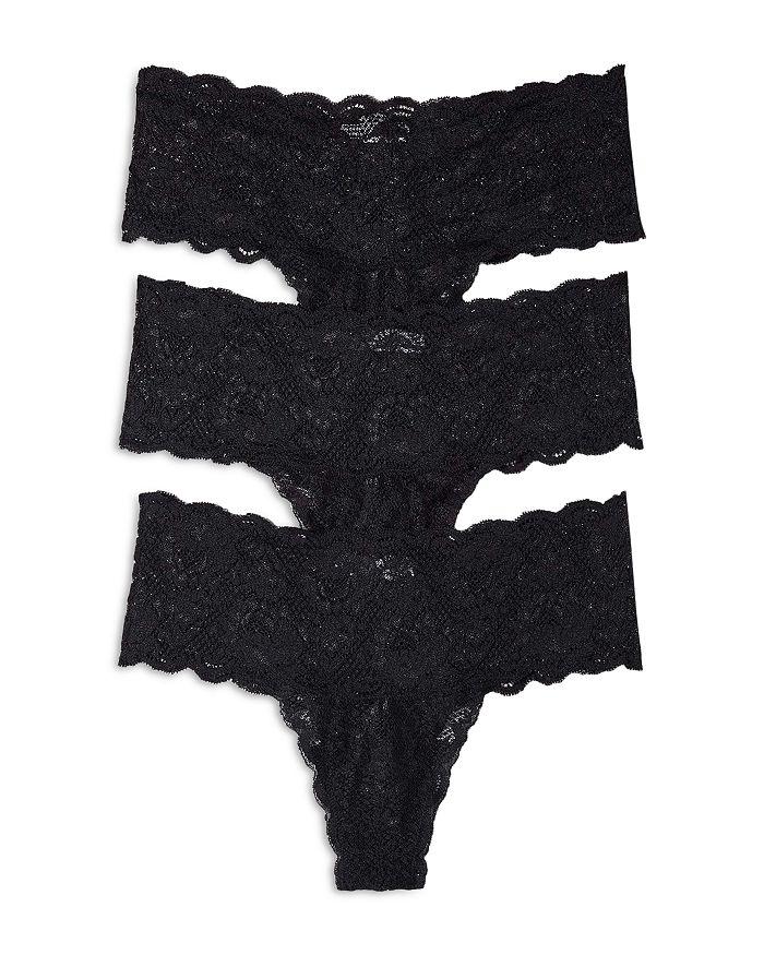 Cosabella Never Say Never Mid-Rise Thongs, Set of 3