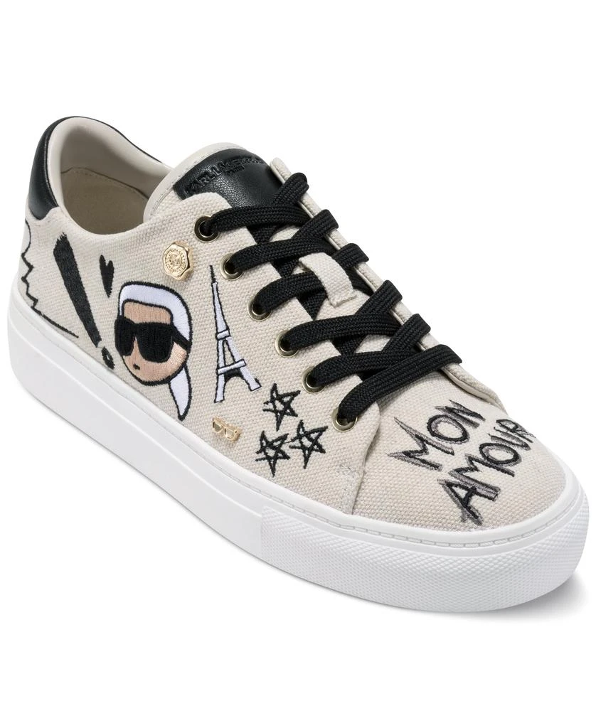 Karl Lagerfeld Paris CATE IKONIC LACE UP SNEAKER 1