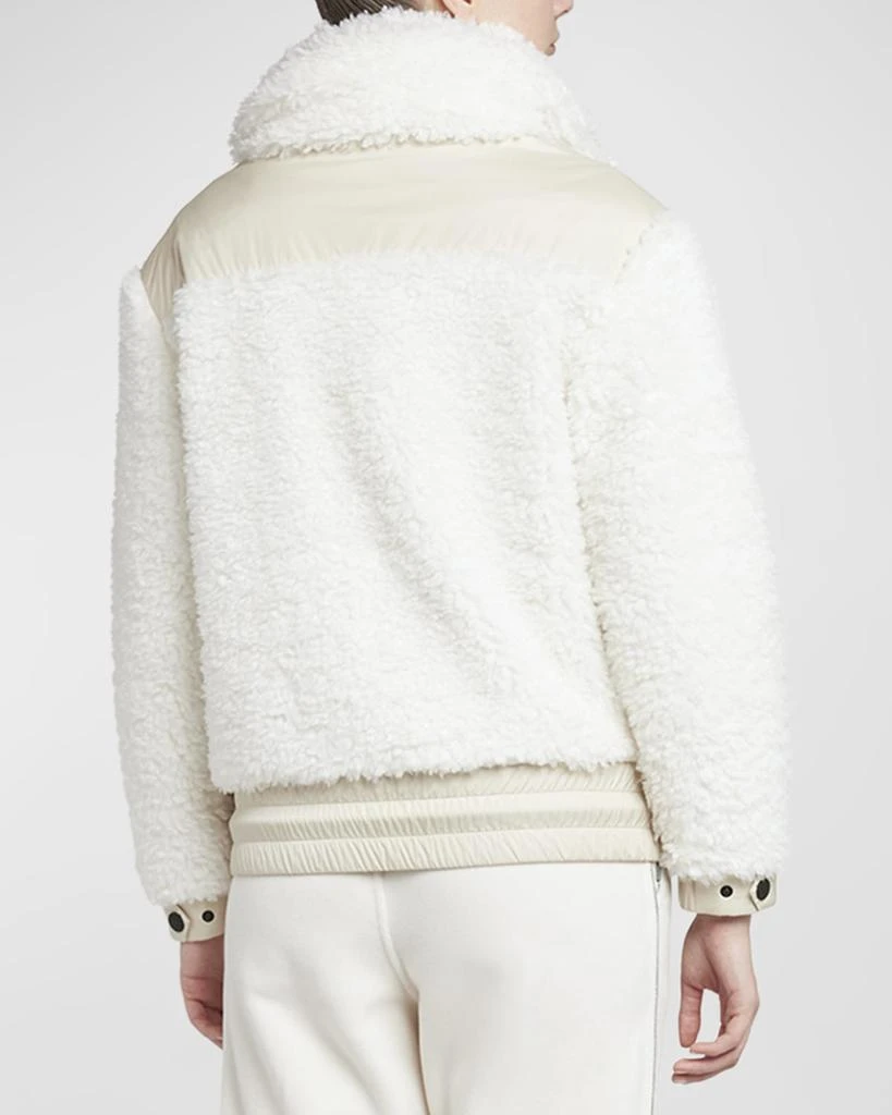 Moncler Teddy Fleece Puffer Jacket 3