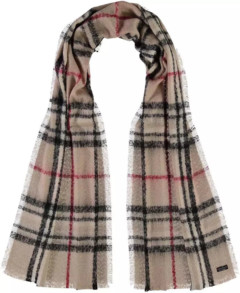 Fraas Plaid Boucle Wrap 2