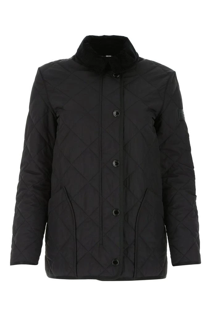 Burberry Burberry Long-Sleeved Diamond Quilted Jacket 1
