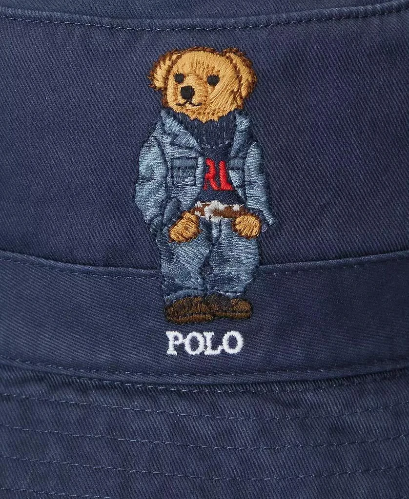 Ralph Lauren Men's Polo Bear Twill Bucket Hat 3