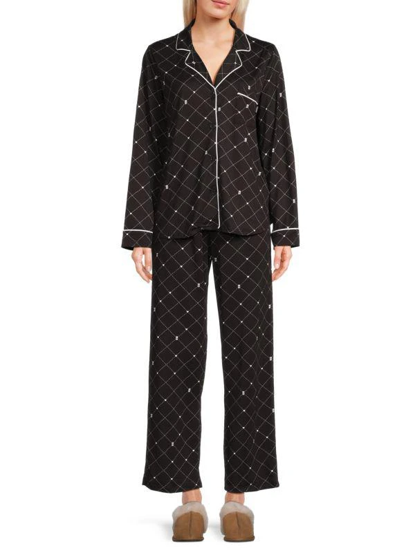 DKNY 2-Piece Print Pajama Set 1