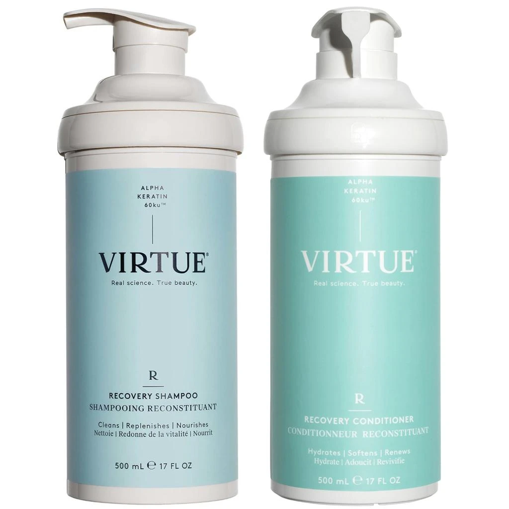 VIRTUE Recovery Shampoo & Conditioner: Pro Size Duo