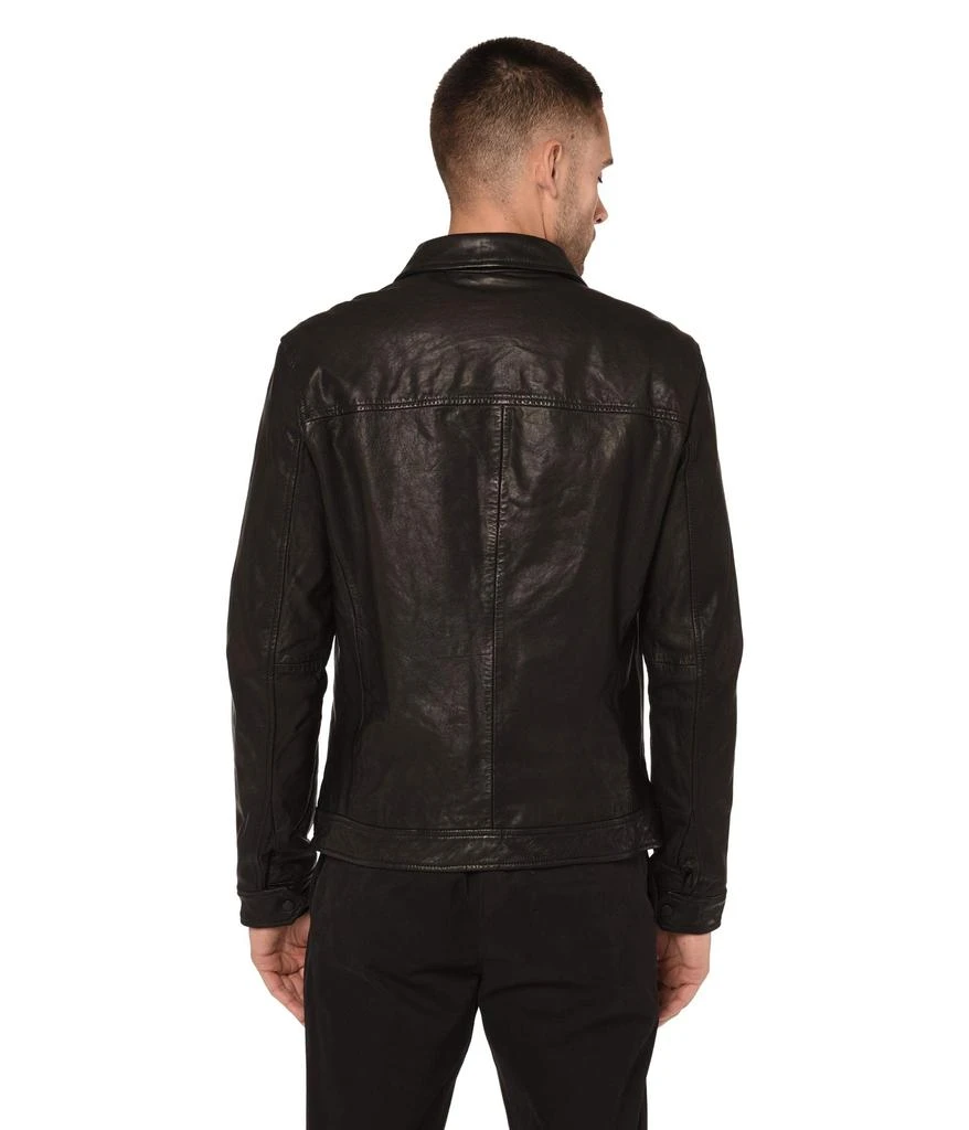 ALL SAINTS Lark Leather Jacket 3